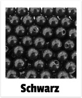 Holzperlen 12mm schwarz